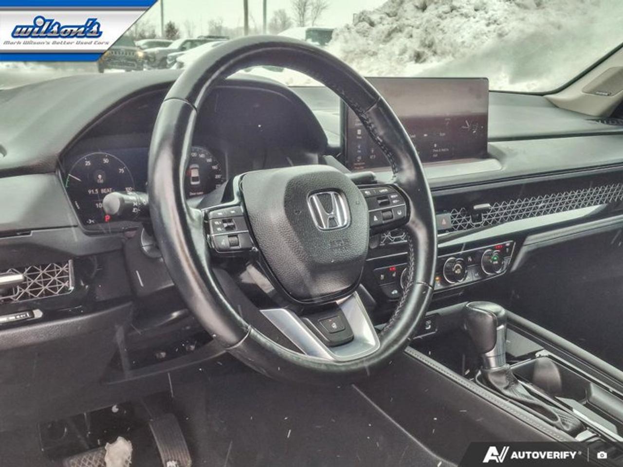 2024 Honda Accord Hybrid Touring | Leather | Sunroof | Nav | Adaptive Cruise | Cooled + Heated Seats | Heated Wheel & More ! Photo