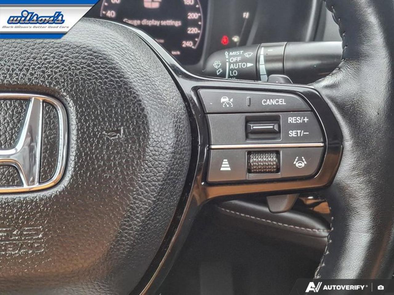 2024 Honda Accord Hybrid Touring | Leather | Sunroof | Nav | Adaptive Cruise | Cooled + Heated Seats | Heated Wheel & More ! Photo