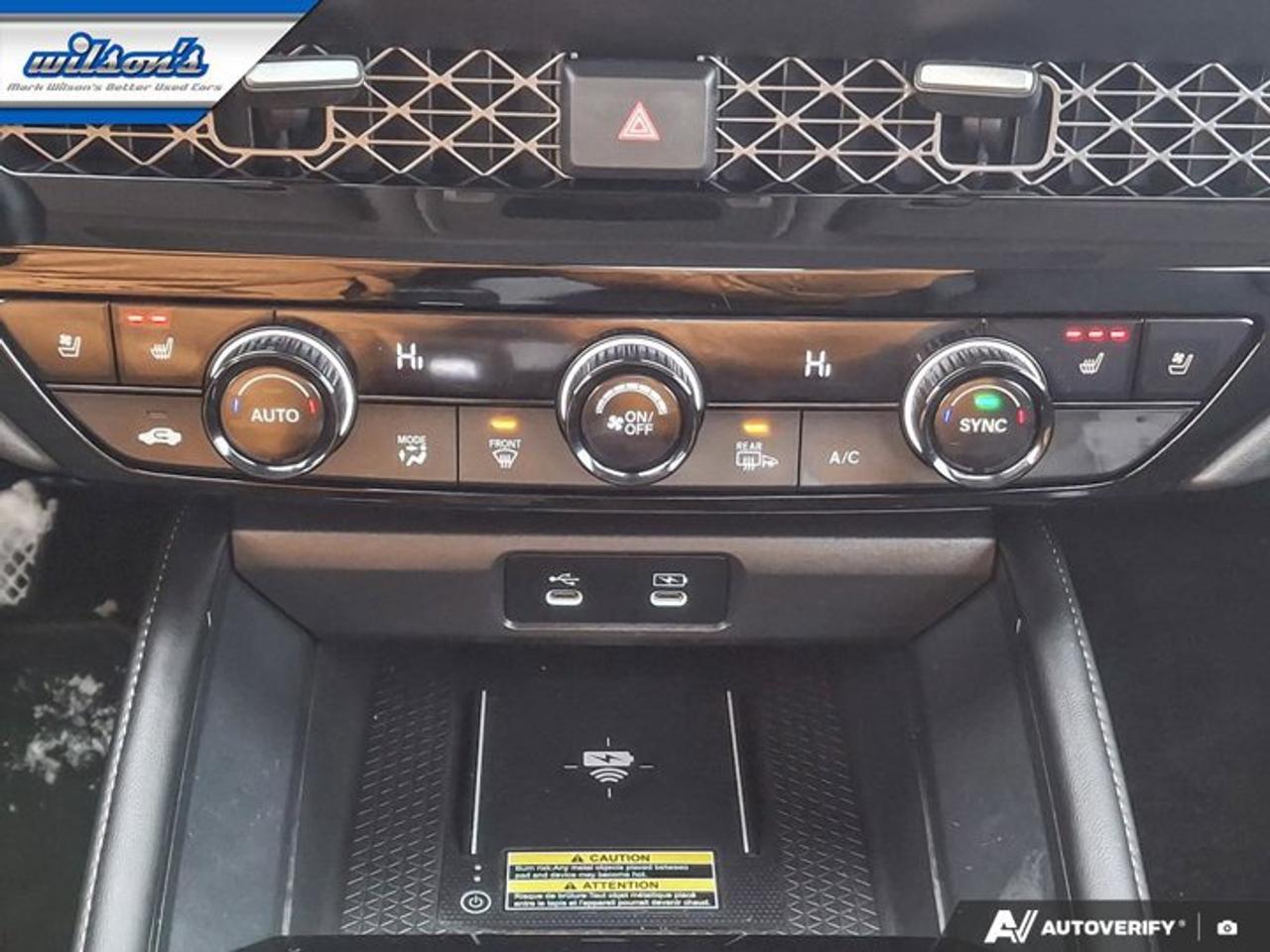 2024 Honda Accord Hybrid Touring | Leather | Sunroof | Nav | Adaptive Cruise | Cooled + Heated Seats | Heated Wheel & More ! Photo