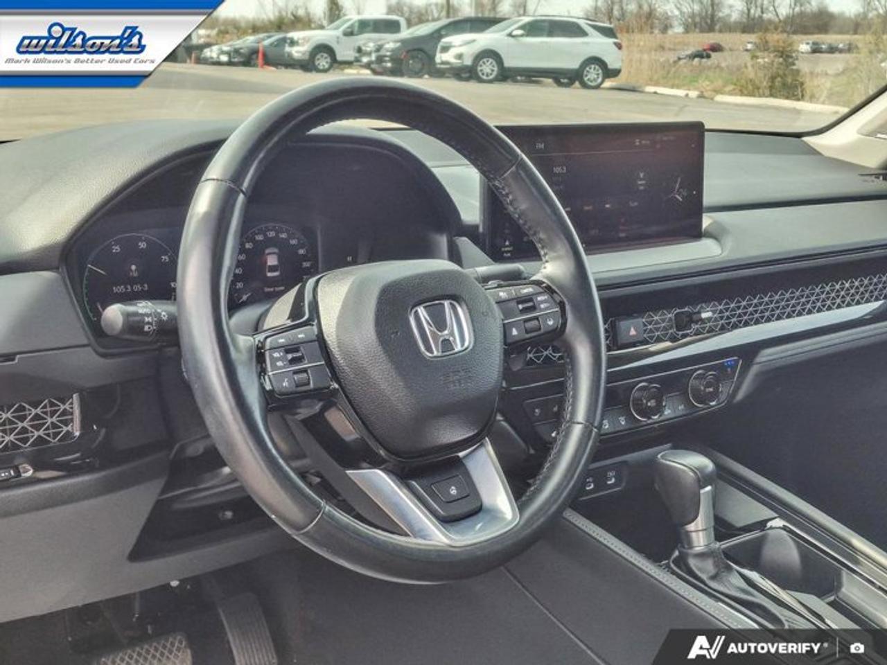 2024 Honda Accord Hybrid Touring | Leather | Sunroof | Nav | Adaptive Cruise | Cooled + Heated Seats | Heated Wheel & More ! Photo