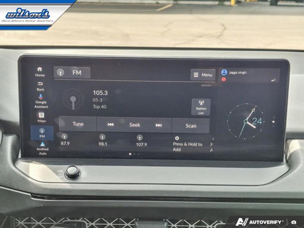 2024 Honda Accord Hybrid Touring | Leather | Sunroof | Nav | Adaptive Cruise | Cooled + Heated Seats | Heated Wheel & More ! Photo