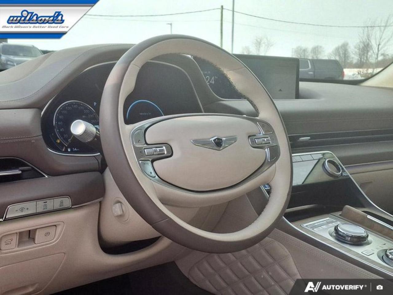 2024 Genesis GV80 3.5T Prestige AWD | Sunroof | Heated and Cooled Seats | Massaging Seats | BSM | Lane Keep & More ! Photo