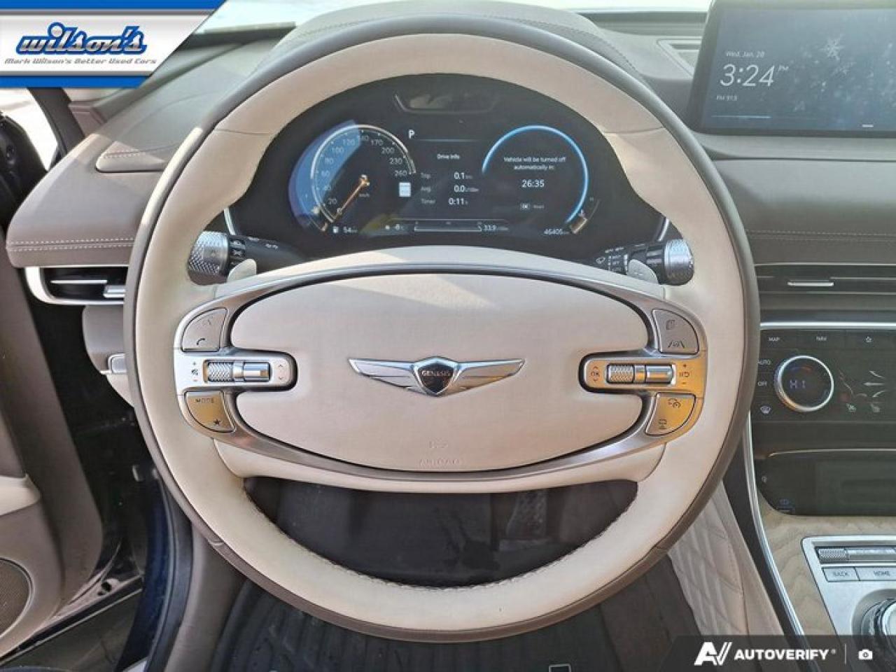 2024 Genesis GV80 3.5T Prestige AWD | Sunroof | Heated and Cooled Seats | Massaging Seats | BSM | Lane Keep & More ! Photo