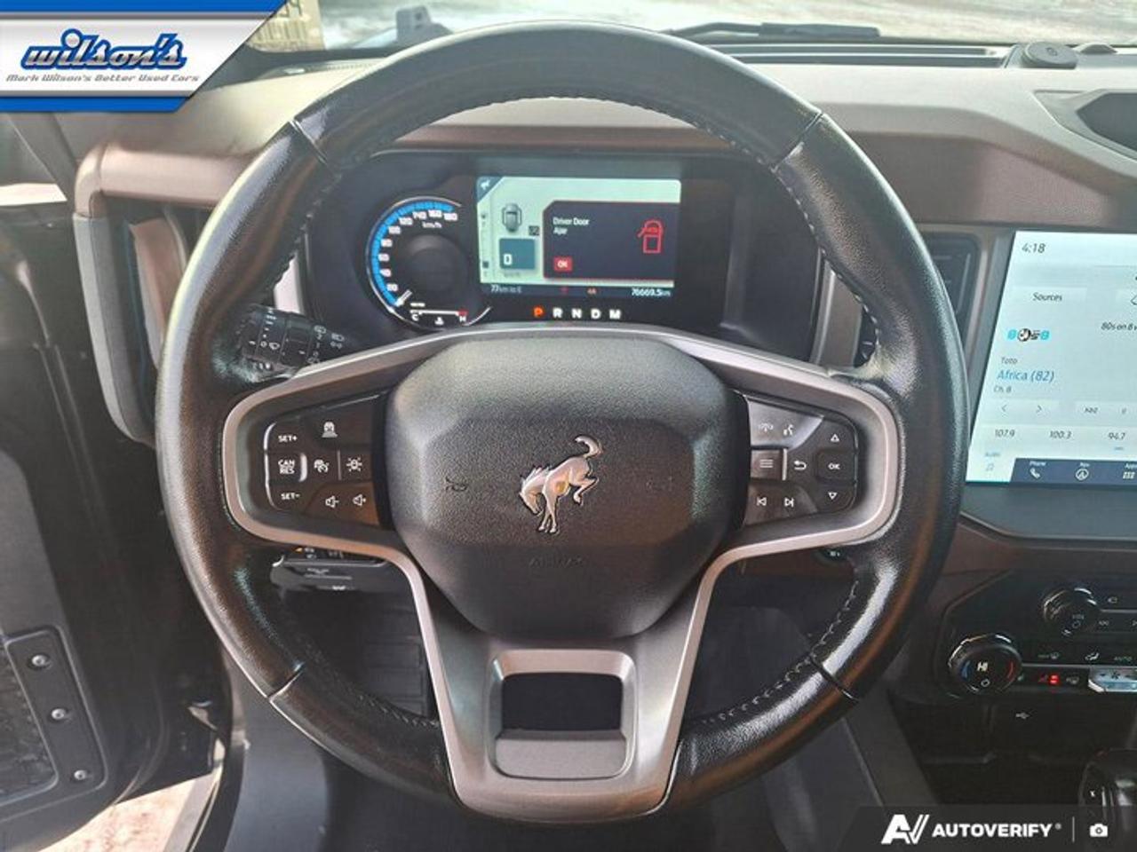 2023 Ford Bronco Outer Banks Sasquatch | 360 Camera | Adaptive Cruise Control | Heated Steering & More ! Photo