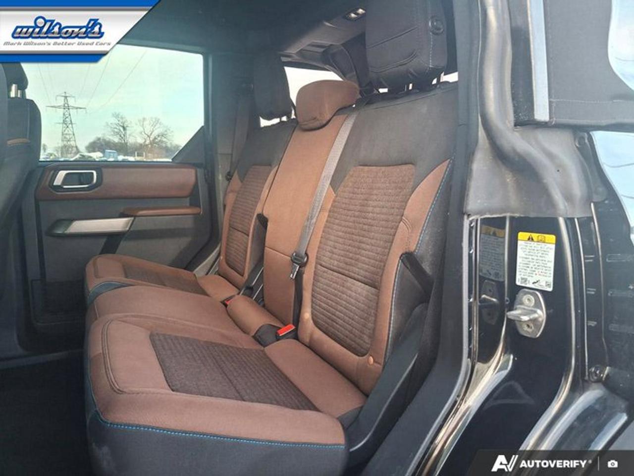 2023 Ford Bronco Outer Banks Sasquatch | 360 Camera | Adaptive Cruise Control | Heated Steering & More ! Photo