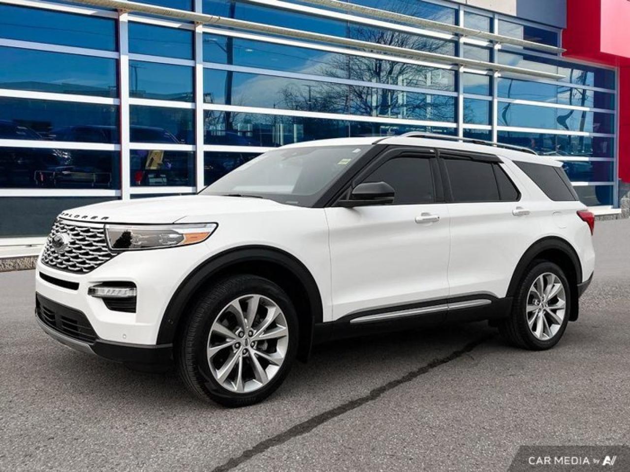 2021 Ford Explorer Platinum | Loaded | EcoBoost | Leather | Moonroof | and More ! Photo4