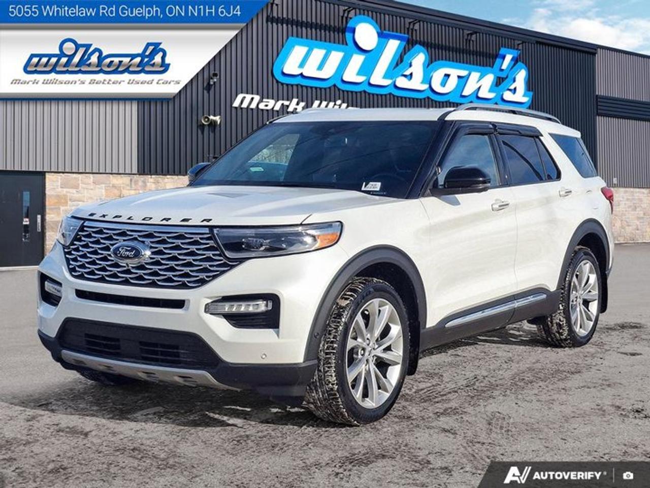 2021 Ford Explorer Platinum | Loaded | EcoBoost | Leather | Moonroof | and More ! Photo0