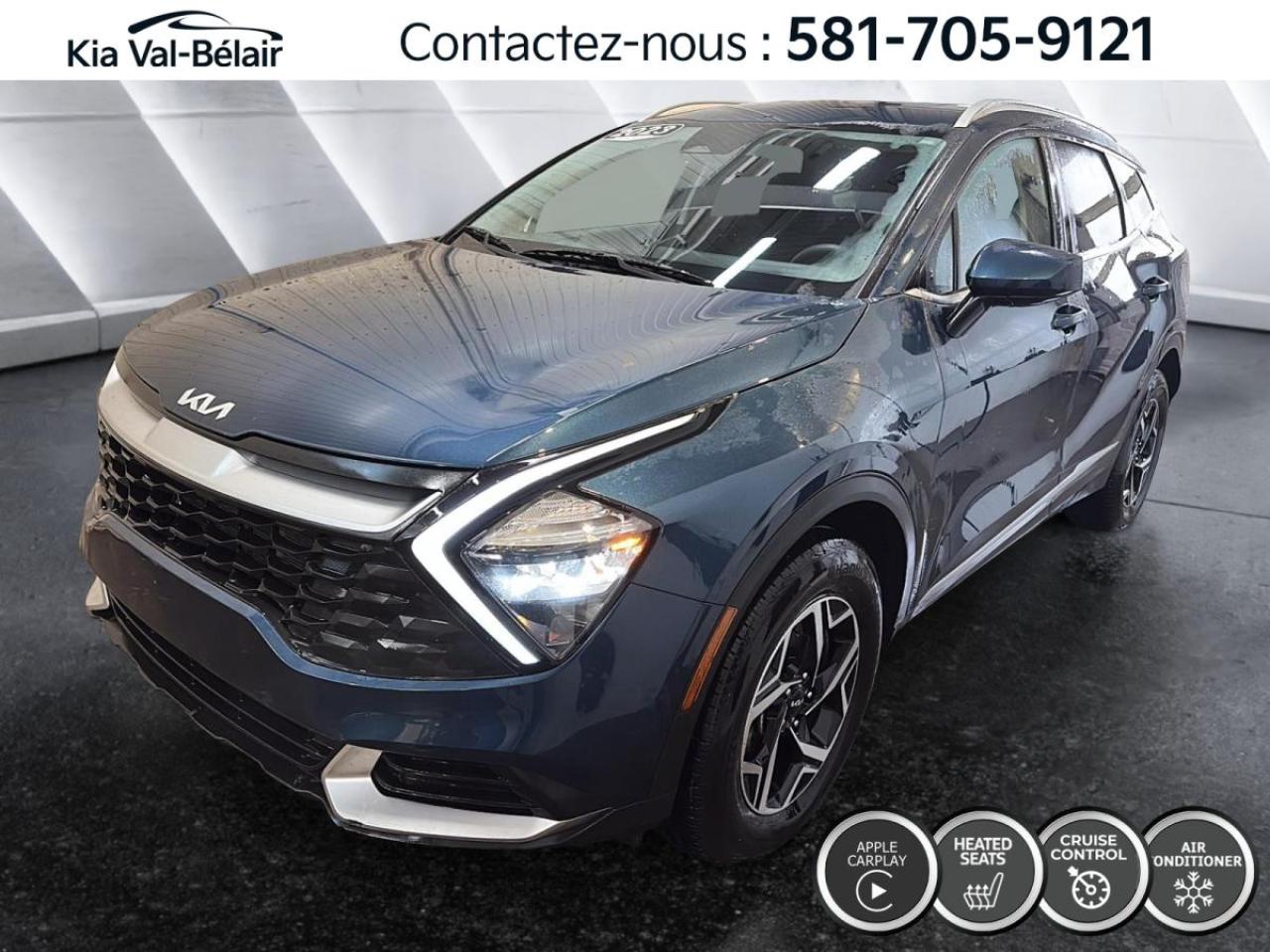 Used 2023 Kia Sportage LX *AWD *CRUISE *CAMERA *CARPLAY *SIEGES CHAUFF for sale in Québec, QC