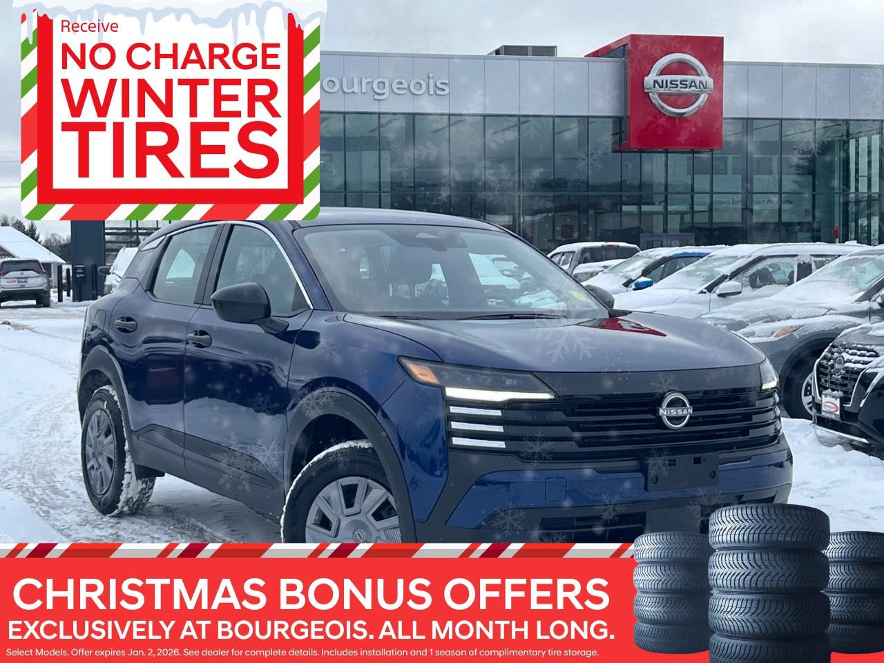 New 2026 Nissan Kicks S AWD for sale in Midland, ON