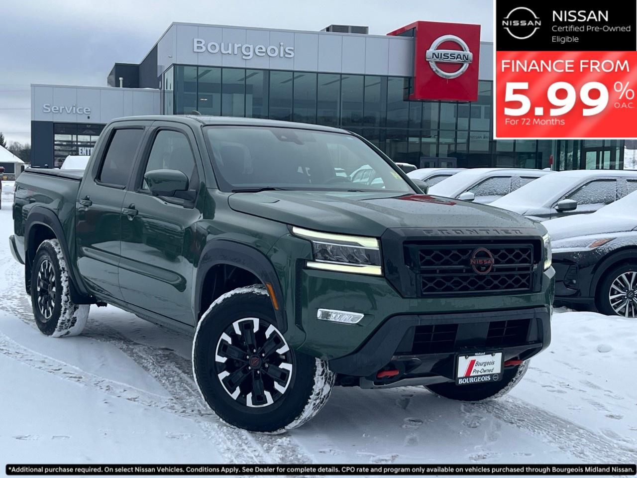 2022 Nissan Frontier Crew Cab 4x4 PRO-4X Auto Photo0