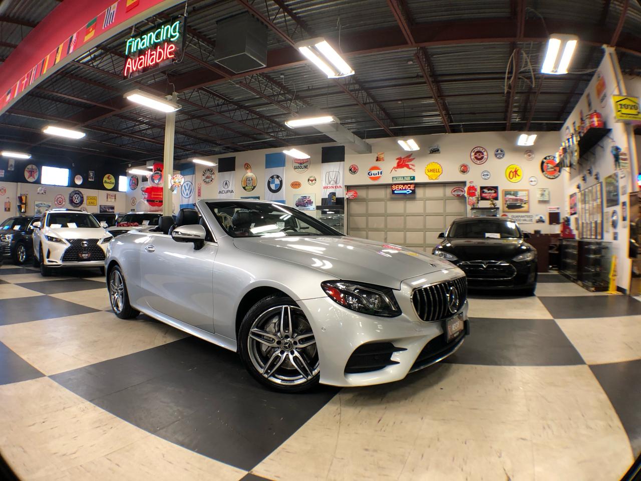 2018 Mercedes-Benz E-Class E 400 CABRIOLET 4MATIC LEATHER NAVI B/SPOT CAMERA