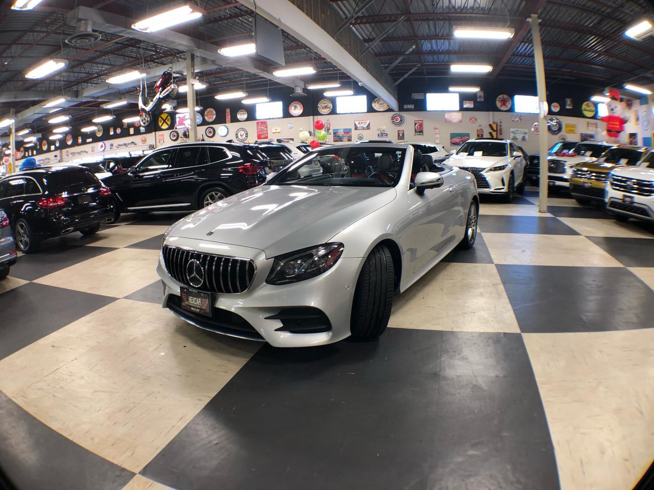 2018 Mercedes-Benz E-Class E 400 CABRIOLET 4MATIC LEATHER NAVI B/SPOT CAMERA Photo2