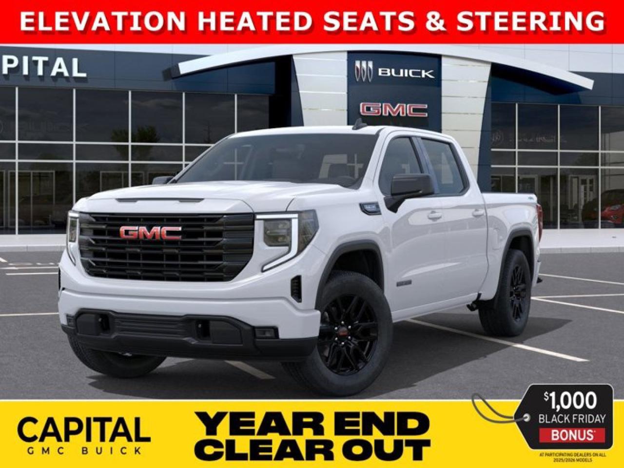 New 2026 GMC Sierra 1500 Crew Cab Elevation for sale in Edmonton, AB