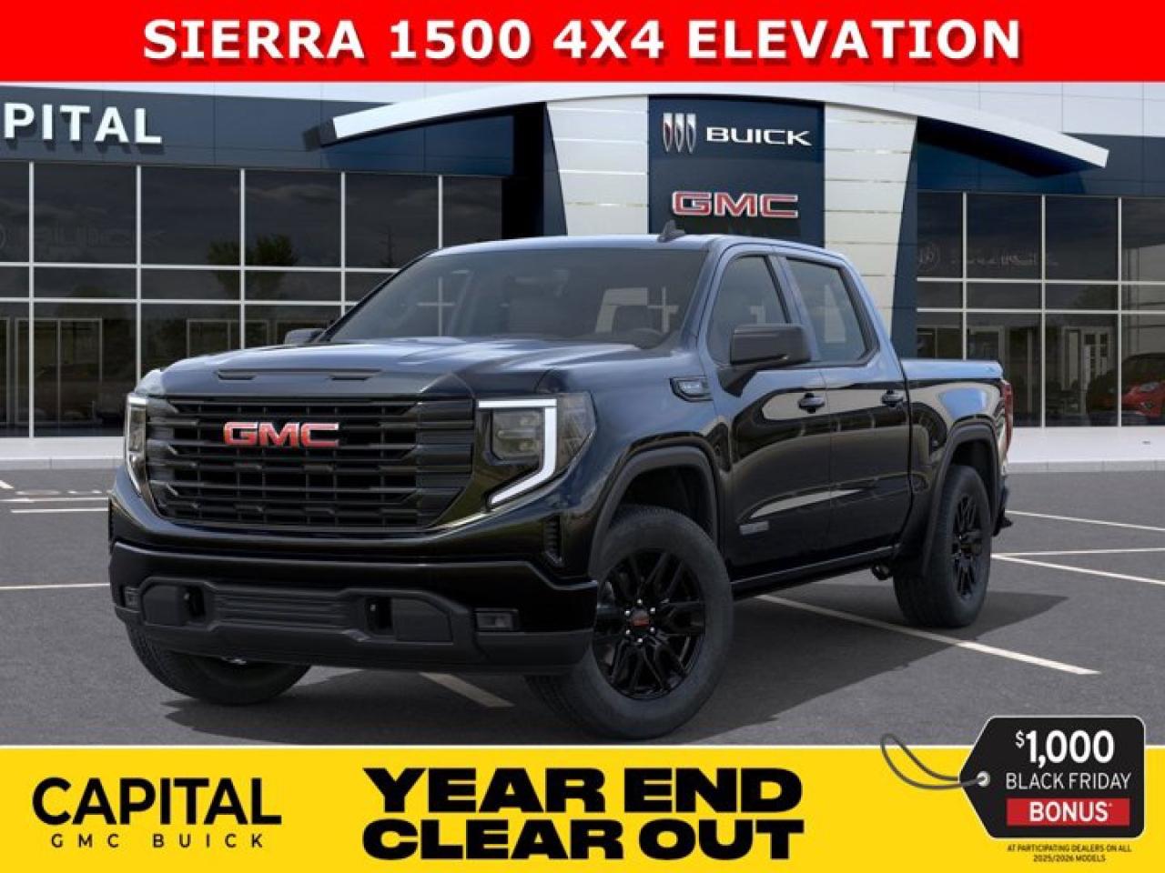 New 2026 GMC Sierra 1500 Crew Cab Elevation for sale in Edmonton, AB