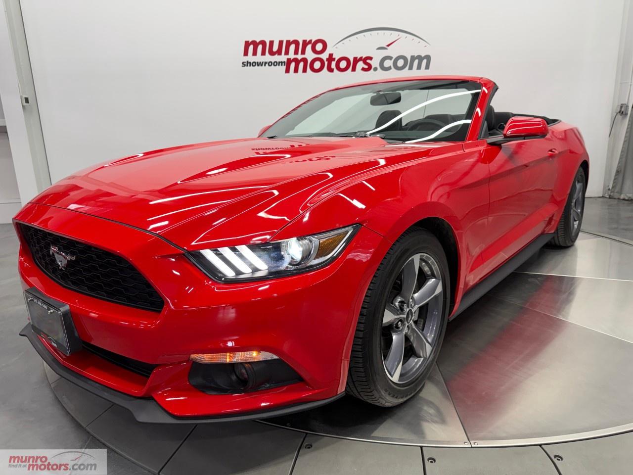 2017 Ford Mustang 2DR CONV V6 Photo3