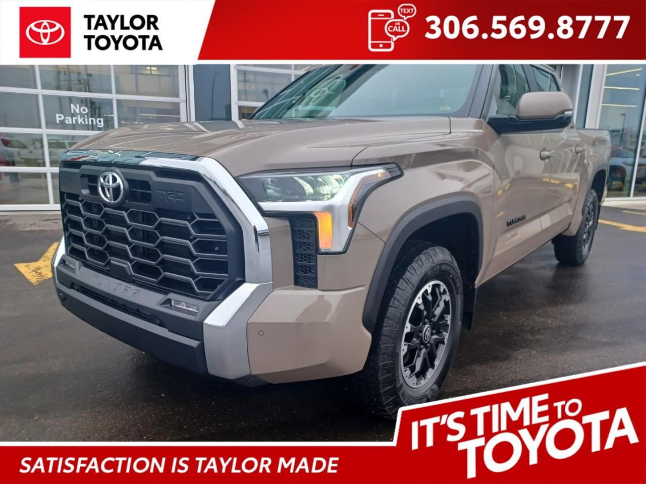 <p><span style=font-size:11pt><span style=font-family:Calibri,sans-serif><strong>?? </strong></span></span><strong><span style=font-size:11.0pt><span style=font-family:Calibri,sans-serif>Holiday Sales Haul-Away Event</span></span></strong><span style=font-size:11pt><span style=font-family:Calibri,sans-serif><strong> 2026 Toyota Tundra (In-Stock Units)  Above Price Includes;</strong></span></span></p>

<p><span style=font-size:11pt><span style=font-family:Calibri,sans-serif>??? FREE 60-Month / 100,000 km Platinum Warranty on all In-Stock 2026 Tundra Models</span></span></p>

<p><span style=font-size:11pt><span style=font-family:Calibri,sans-serif>Take command of the road with this in-stock 2026 Toyota Tundra, engineered for strength, comfort, and year-round capability in the Prairies. For December only, Taylor Toyota is including a complimentary 60-month / 100,000 km Toyota Platinum Extra Care Warranty with every in-stock Tundra  one of the best protection packages Toyota offers.</span></span></p>

<p><span style=font-size:11pt><span style=font-family:Calibri,sans-serif><strong>Key Highlights</strong></span></span></p>

<ul>
 <li><span style=font-size:11pt><span style=font-family:Calibri,sans-serif>i-FORCE Twin-Turbo V6 or i-FORCE MAX Hybrid powertrain options</span></span></li>
 <li><span style=font-size:11pt><span style=font-family:Calibri,sans-serif>Massive towing capability with advanced Trailer Backup features</span></span></li>
 <li><span style=font-size:11pt><span style=font-family:Calibri,sans-serif>Premium interior with large multimedia display and wireless connectivity</span></span></li>
 <li><span style=font-size:11pt><span style=font-family:Calibri,sans-serif>Toyota Safety Sense 3.0 for maximum protection</span></span></li>
 <li><span style=font-size:11pt><span style=font-family:Calibri,sans-serif>Heated Seats, remote start capability & winter-optimized engineering</span></span></li>
 <li><span style=font-size:11pt><span style=font-family:Calibri,sans-serif>December Bonus: FREE 60-month/100,000 km Tundra Platinum Extra Care Warranty</span></span></li>
</ul>

<p><span style=font-size:11pt><span style=font-family:Calibri,sans-serif><strong>Why Tundra Buyers Choose Taylor Toyota</strong></span></span></p>

<ul>
 <li><span style=font-size:11pt><span style=font-family:Calibri,sans-serif>Saskatchewans trusted Toyota truck headquarters</span></span></li>
 <li><span style=font-size:11pt><span style=font-family:Calibri,sans-serif>Full transparency with no hidden costs</span></span></li>
 <li><span style=font-size:11pt><span style=font-family:Calibri,sans-serif>Strong trade-in values & quick approvals</span></span></li>
 <li><span style=font-size:11pt><span style=font-family:Calibri,sans-serif>Trucks ready for immediate delivery</span></span></li>
</ul>

<p><span style=font-size:11pt><span style=font-family:Calibri,sans-serif>Get Prairie-proven strength with unbeatable warranty protection  only at Taylor Toyota this December.</span></span></p>