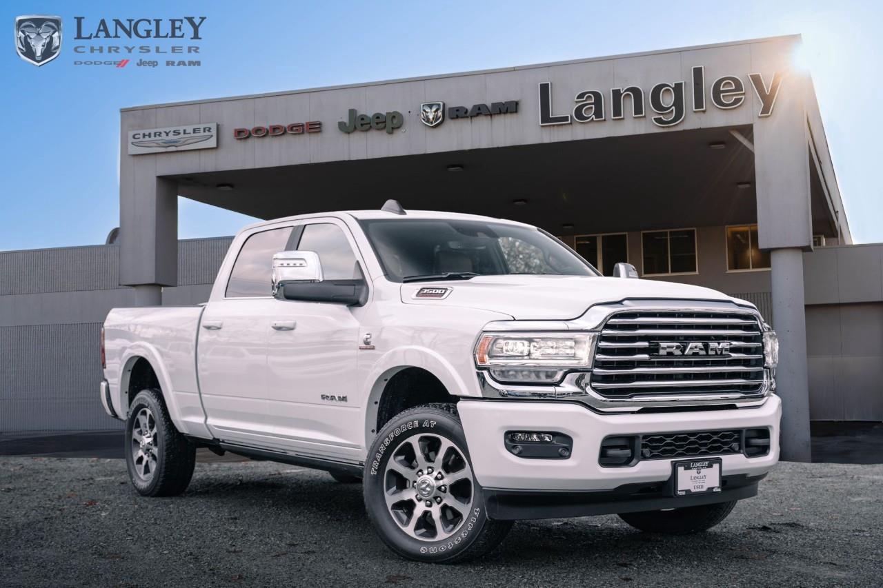 Used 2024 RAM 3500 Limited Longhorn DIESEL SUNROOF AISIN TRANSMISSION LOCAL TRUCK NO ACCIDENTS for sale in Surrey, BC