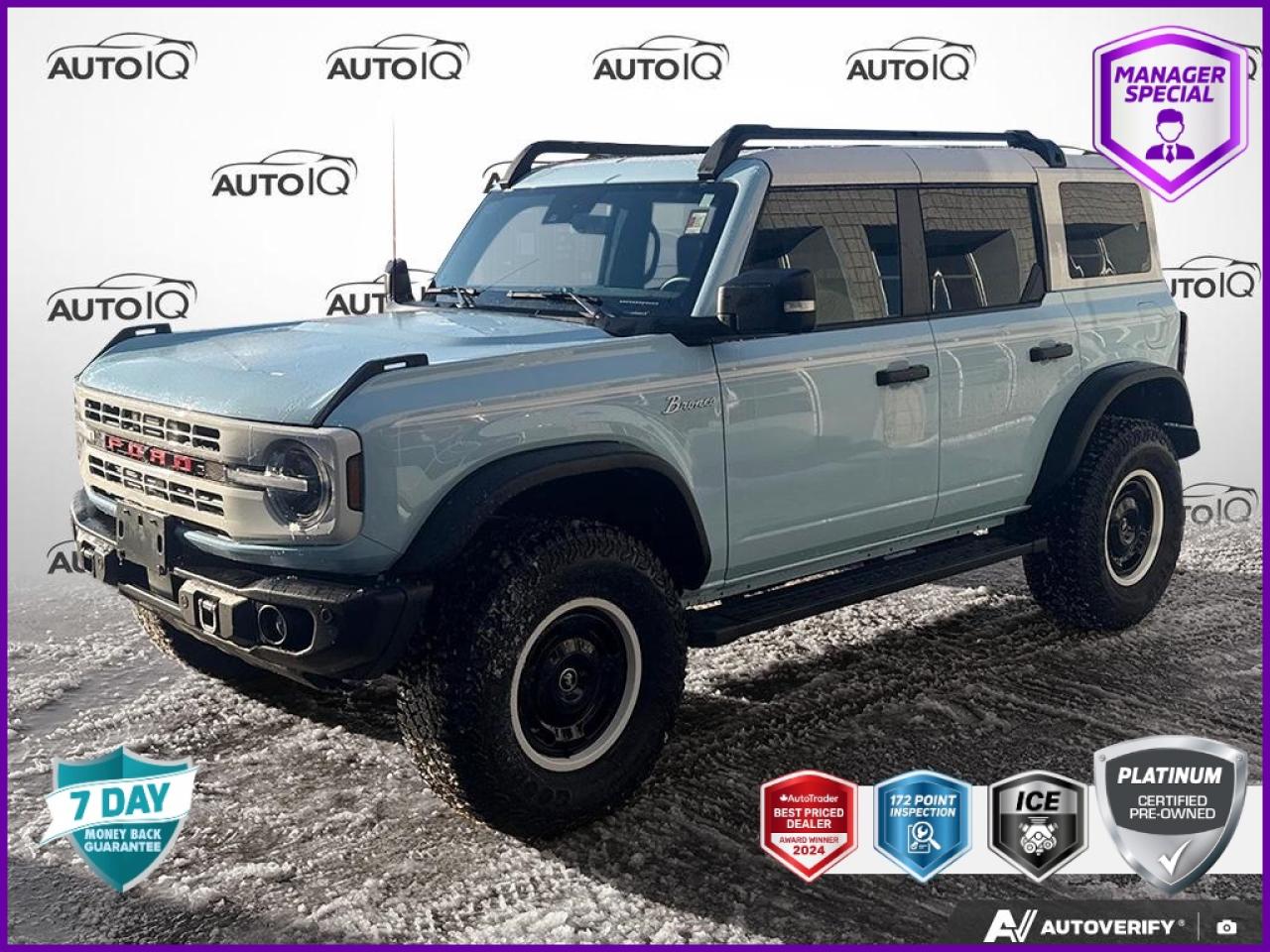 2024 Ford Bronco Heritage Limited Edition 664A LUX PKG | RARE! | ACCIDENT FREE | 1 OWNER | Photo