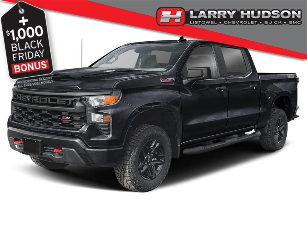 New 2026 Chevrolet Silverado 1500 Custom Trail Boss for sale in Listowel, ON