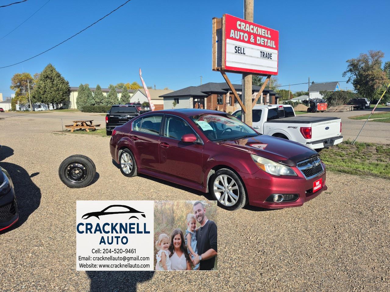 Used 2013 Subaru Legacy 4dr Sdn Man 2.5i w/Touring Pkg for sale in Carberry, MB