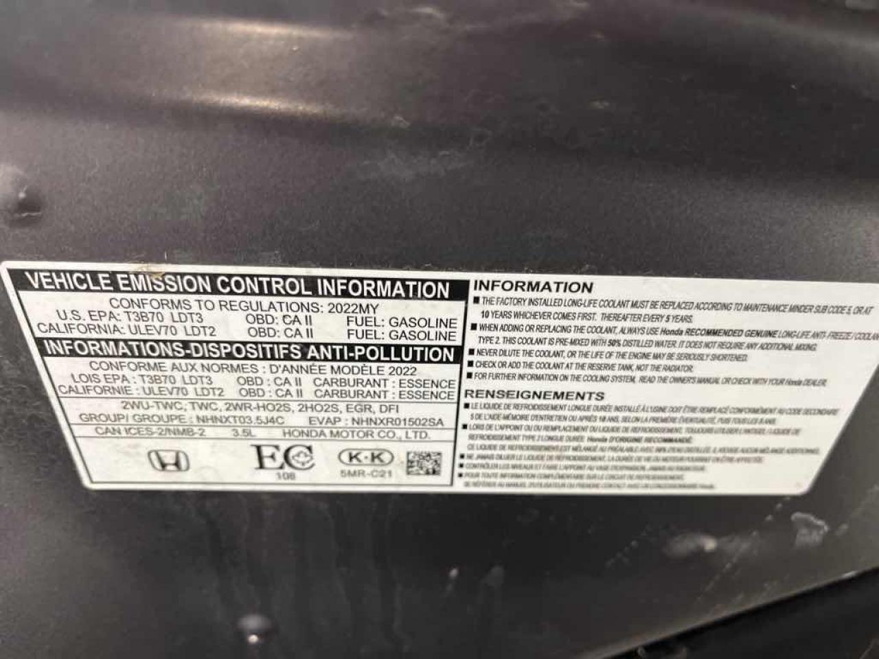 2022 Honda Odyssey EXL - Photo #14