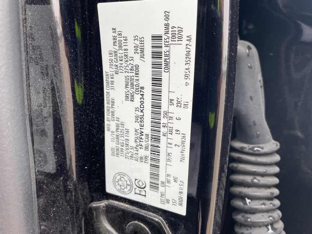 2020 Ford F-150 SUPERCREW Photo
