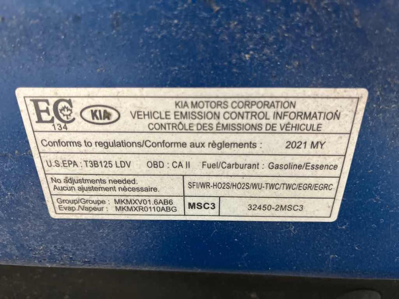 2021 Kia Rio S Photo