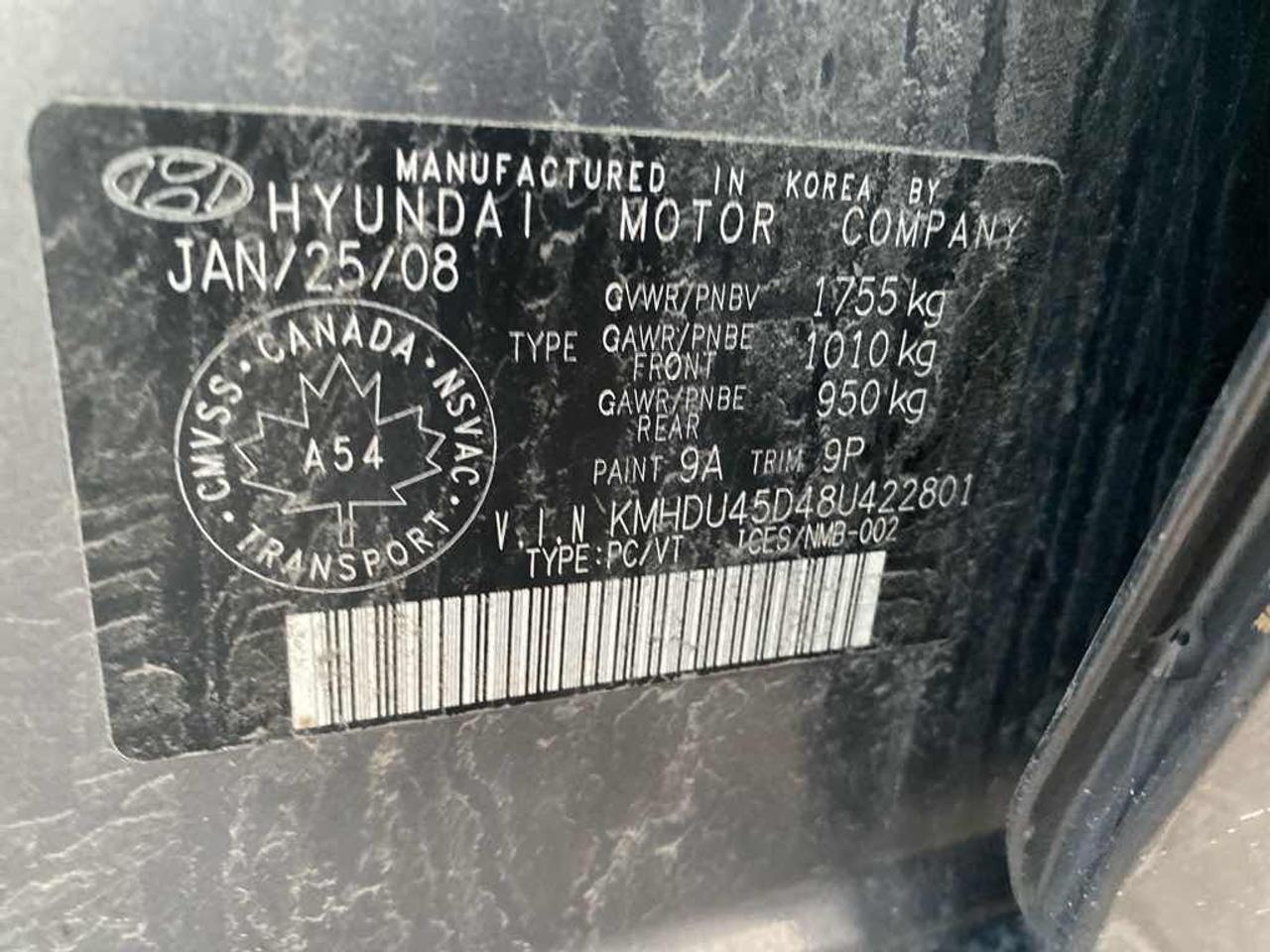 2008 Hyundai Elantra  Photo