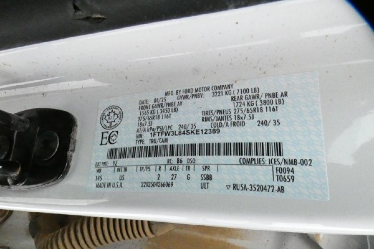 2025 Ford F-150 XLT w/htd cloth, NAV, BUC - Photo #21