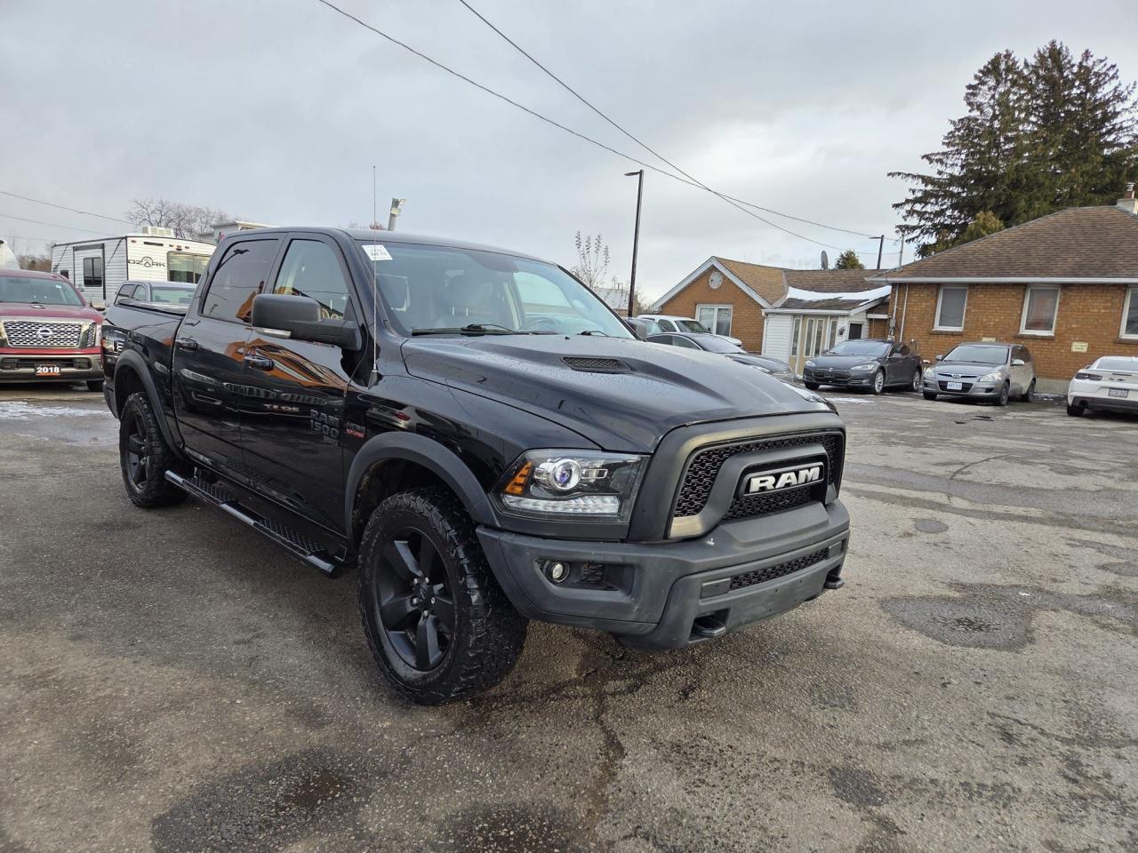 2019 RAM 1500 Classic WARLOCK, BLACK WHEELS, CREW, SCREEN, CERTIFIED - Photo #7