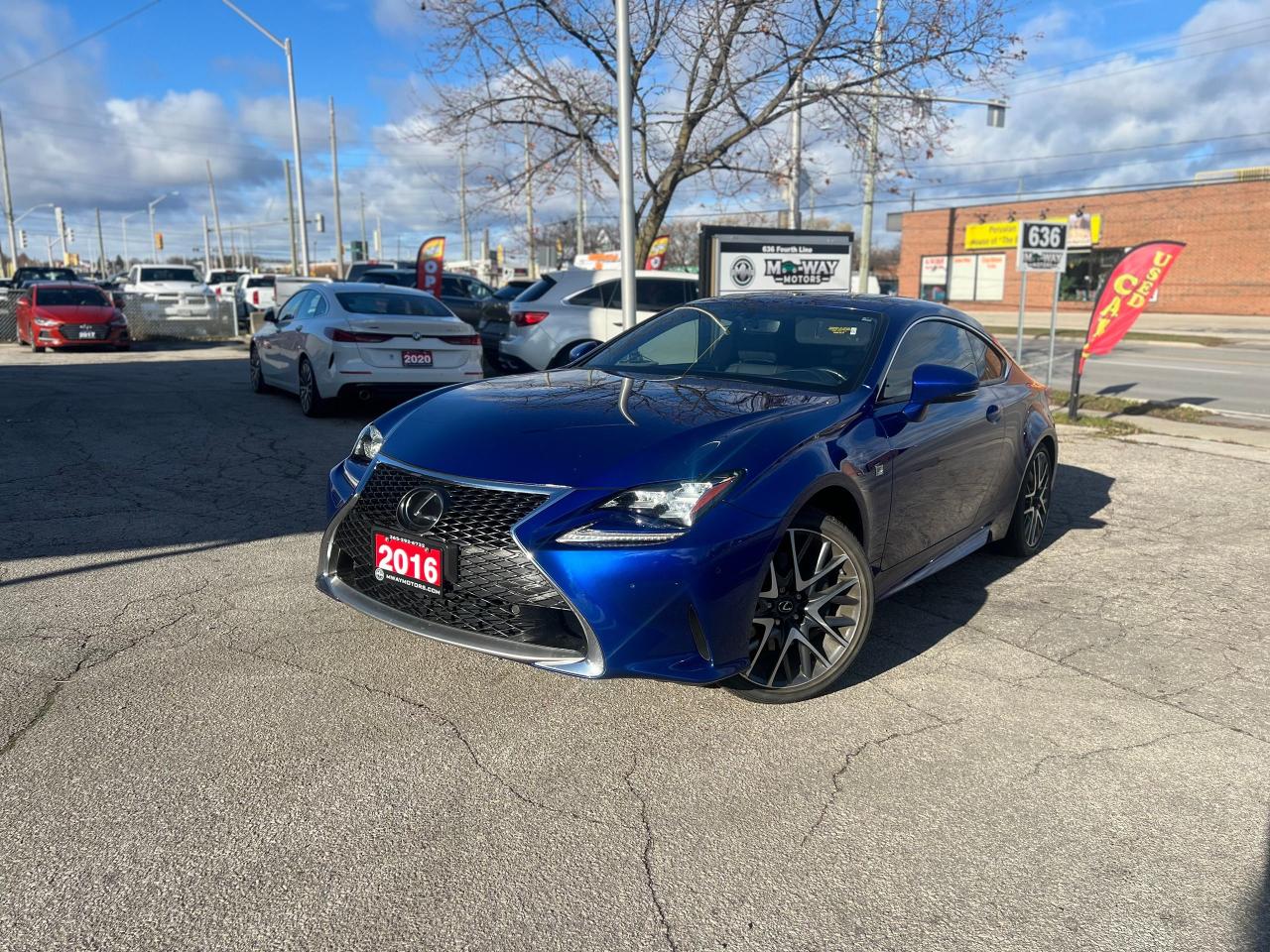 2016 Lexus RC 350 RC 350 F SPORT Heated & Cooled Seats Blindspot Photo