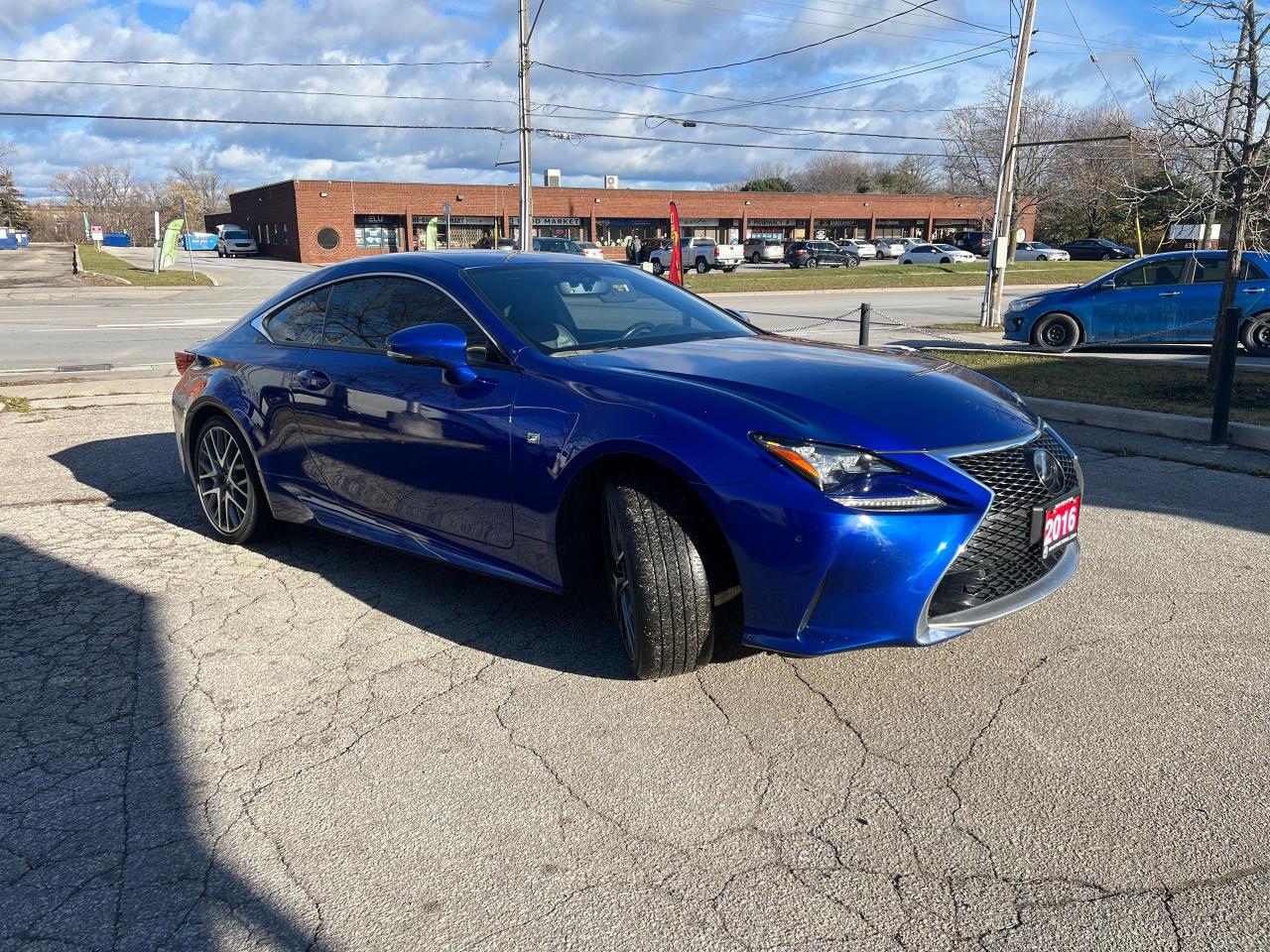 2016 Lexus RC 350 RC 350 F SPORT Heated & Cooled Seats Blindspot Photo
