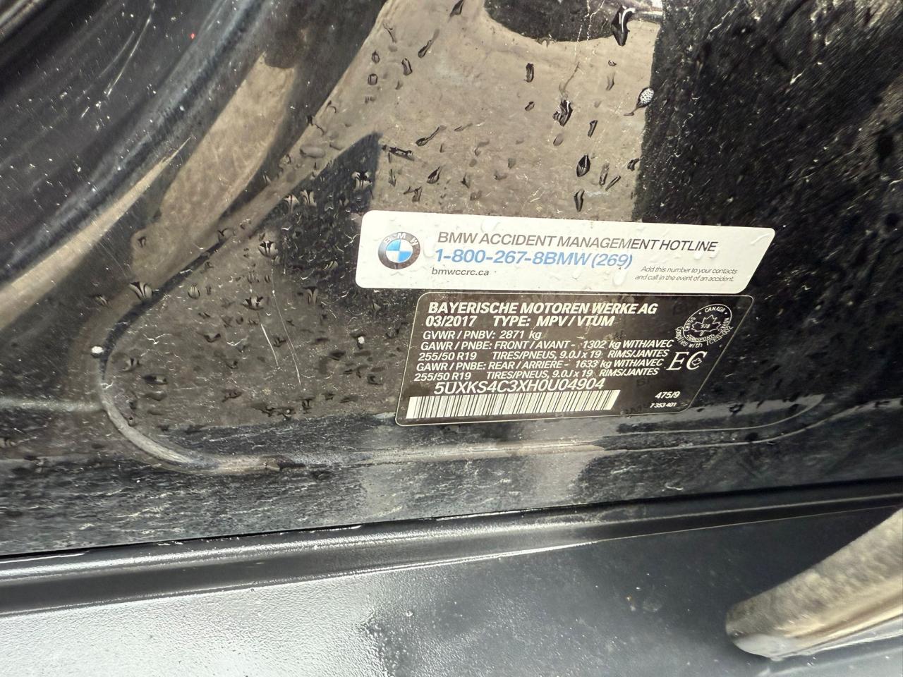 2017 BMW X5 xDrive35d, DIESEL, AWD, LOADED, AS IS SPECIAL - Photo #14