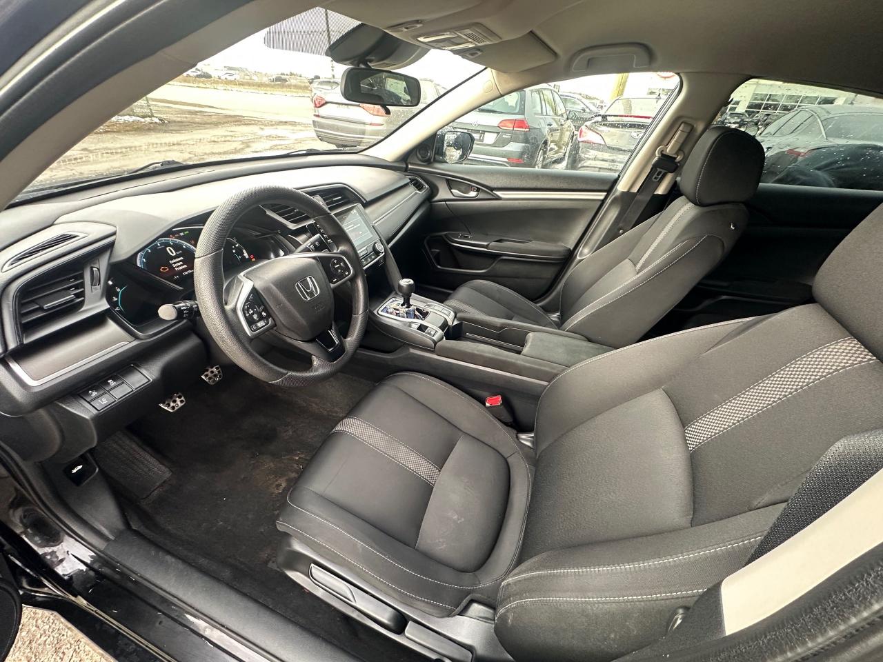 2020 Honda Civic LX, CUSTOM WHEEL, NO ACCIDENT, MANUAL, CERTIFIED - Photo #10