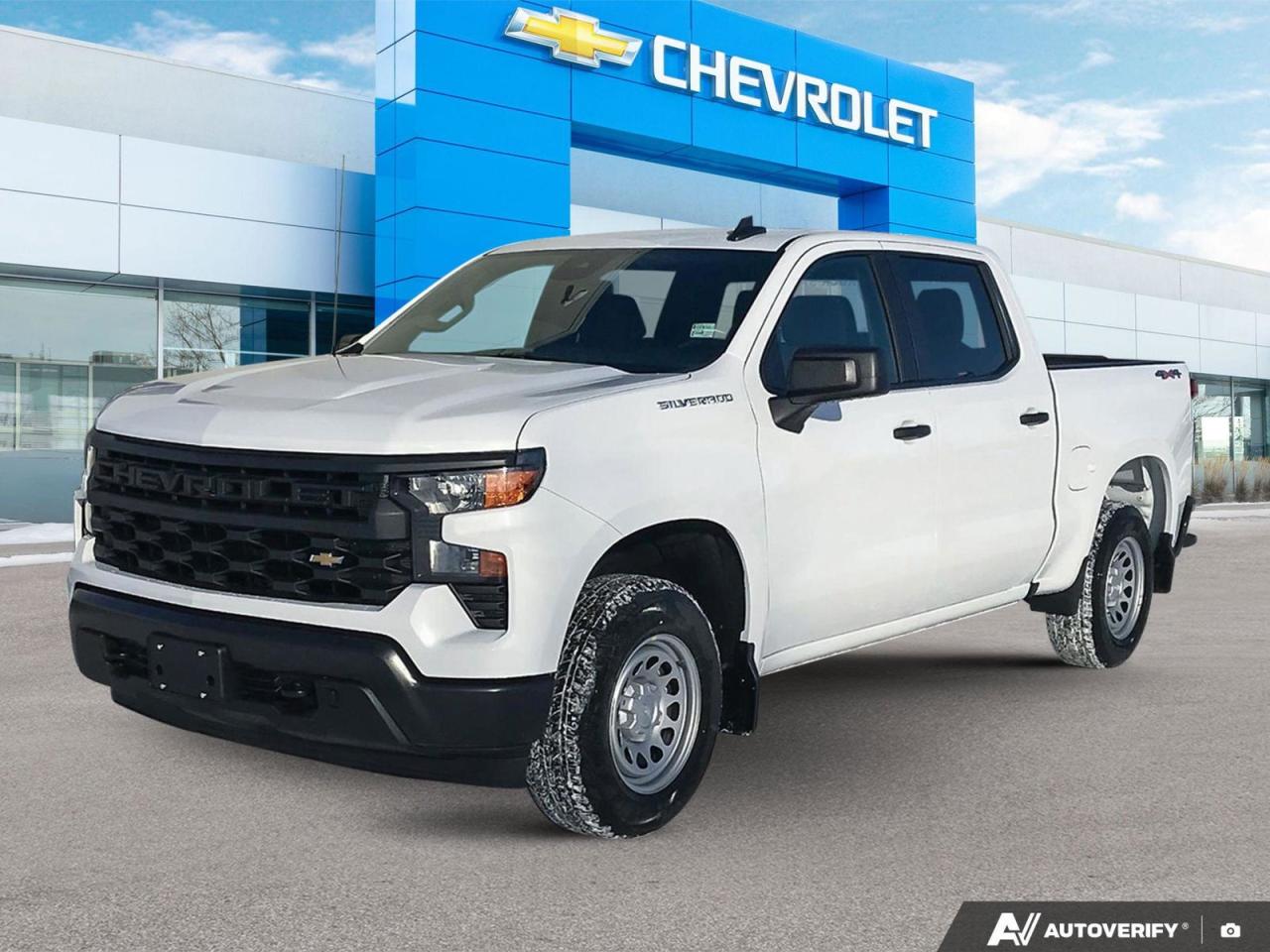 Price Includes added Accessories Plus Engine Block Heater | Chevytec Spray-on Bedliner | Automatic Locking Rear Differential | Trailer Brake Controller | WT Value Package
Get ready for the future of pickup trucks with the all-new 2026 Chevrolet Silverado 1500! This cutting-edge vehicle combines power, efficiency, and advanced technology to deliver an unparalleled driving experience.

Key Features:
- Powerful 5.3L 8-cylinder engine with 4WD capability
- Impressive fuel economy for its class (13.4L/100km highway, 15.8L/100km city)
- Push-button start and electric power steering for effortless control
- Wi-Fi Hotspot capability for seamless connectivity on the go
- Teen Driver feature for customizable safety settings
- HD Rear Vision Camera for enhanced visibility
- StabiliTrak stability control system with Proactive Roll Avoidance
- Advanced airbag system for comprehensive protection

Experience the next generation of trucks at Birchwood Chevrolet Buick GMC. Reserve your 2026 Silverado 1500 today, start the purchase process online, or contact us for any questions. Book an appointment for a test drive and feel the power of innovation firsthand!
See three brands under one roof at Birchwood Chevrolet Buick GMC  the only place in Winnipeg where you can compare GMC, Chevrolet, and Buick all in one visit. Save yourself some time, see a great selection, and learn everything you need to know. 

Your Experience is Everything at Birchwood Chevrolet Buick GMC. 

Click, call (204) 837-5811, or visit Birchwood Chevrolet Buick GMC at the Birchwood Auto Park, 3965 Portage Avenue West at the Perimeter.

Dealer Permit #4240.
Dealer permit #4240