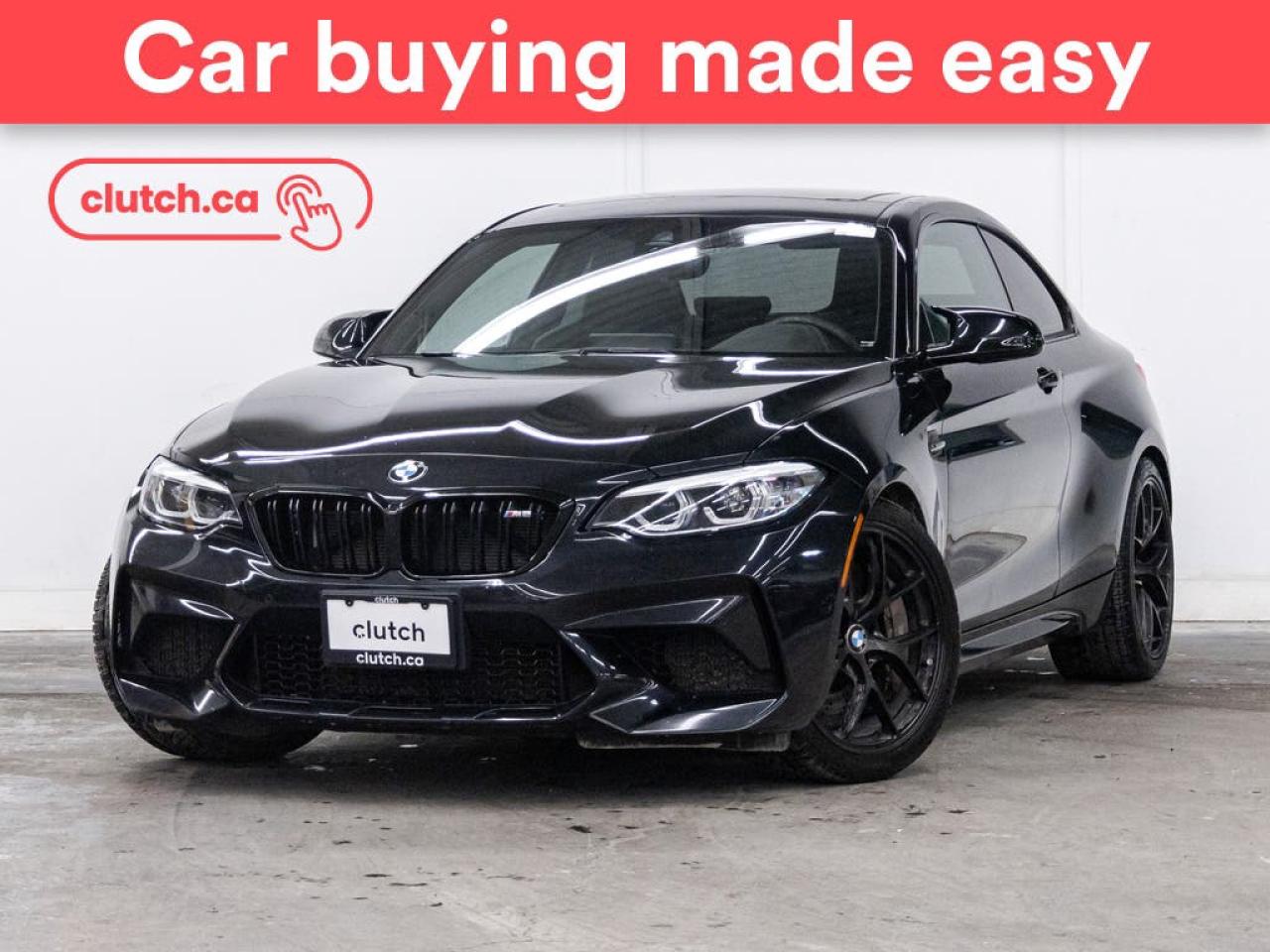 Used 2019 BMW M2 Competition Coupe   w/ Apple CarPlay, Sunroof, Nav for sale in Toronto, ON