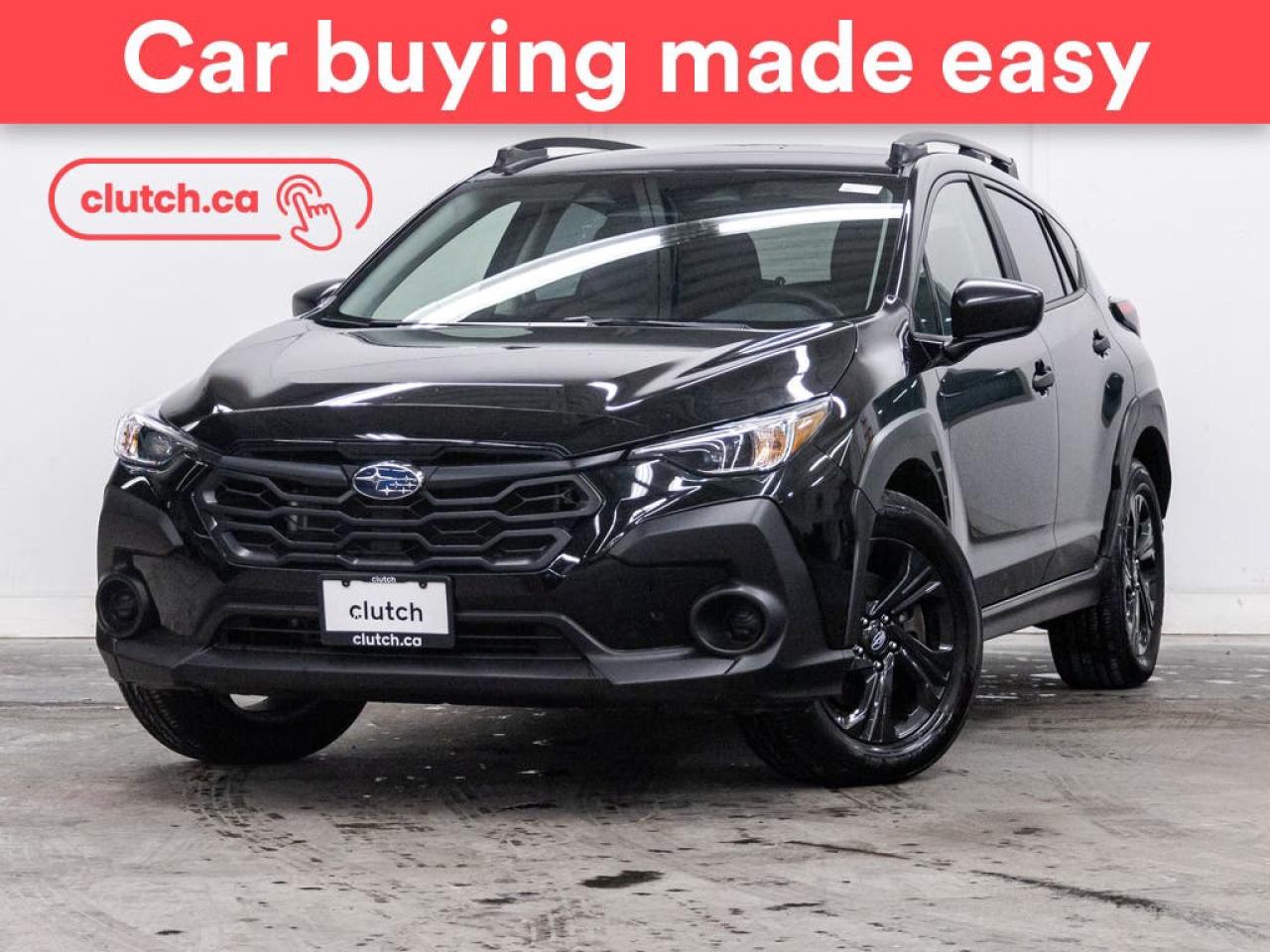 Used 2024 Subaru XV Crosstrek Convenience AWD w/ Apple CarPlay & Android Auto, Heated Front Seats, Rearview Cam for sale in Toronto, ON