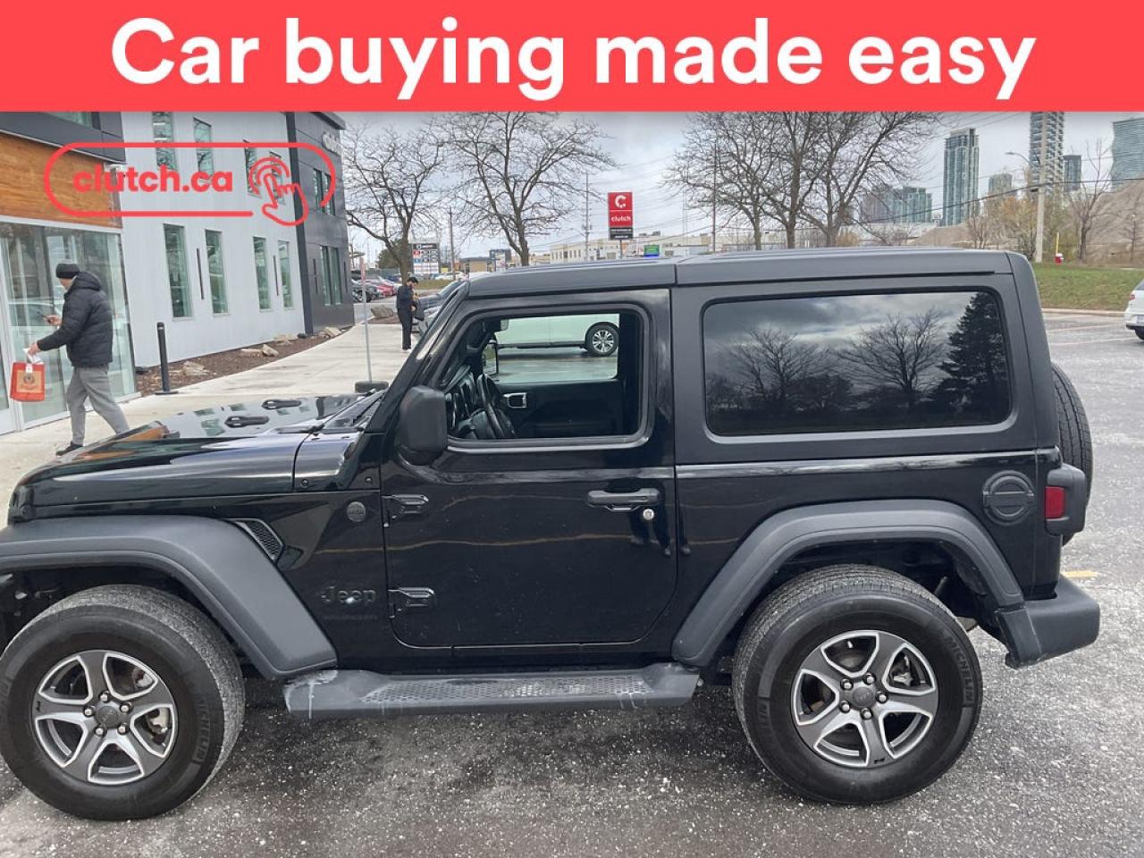 Used 2022 Jeep Wrangler Sport S 4x4 w/ Apple CarPlay, Heated Front Seats, Rearview Cam for sale in Toronto, ON