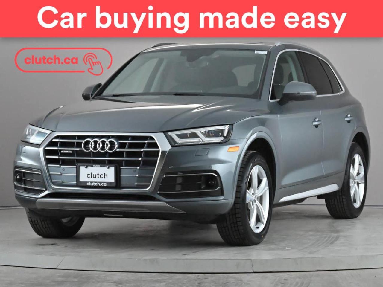 Used 2020 Audi Q5 45 Progressiv AWD w/ Apple CarPlay, Heated Front Seats, Rearview Cam for sale in Toronto, ON