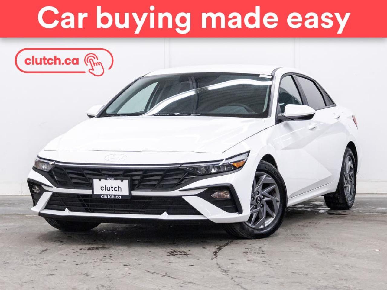 Used 2025 Hyundai Elantra Preferred w/ Apple CarPlay & Android Auto, Heated Front Seats, Rearview Camera for sale in Toronto, ON
