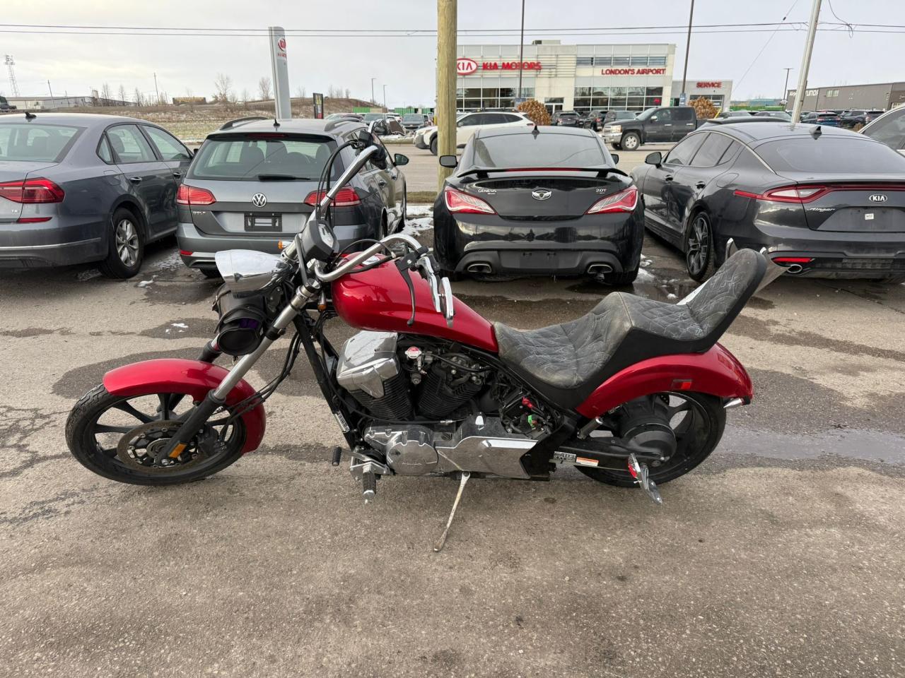 2017 Honda VTX 1300 CUSTOM, FURY, MANY UPGRADES, CHOPPER, 37KMS - Photo #2