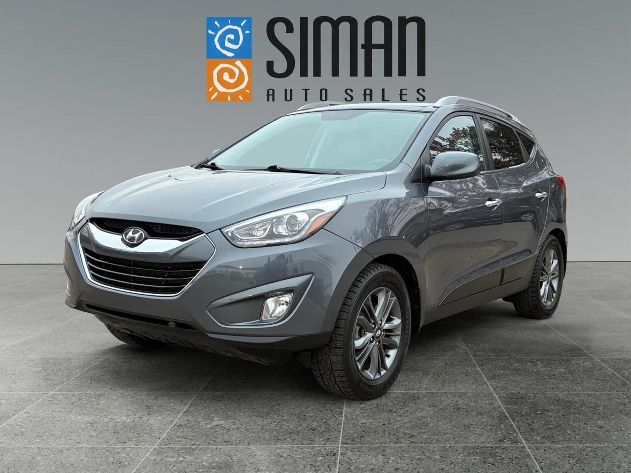 ## ?? Exceptional Value: 2015 Hyundai Tucson GLS ??

### Ready for Your Next Adventure

Discover the perfect blend of reliability, comfort, and value with our **2015 Hyundai Tucson GLS**. This well-maintained SUV is ready to be your dependable daily driver, weekend explorer, or family transporter.

**Only 128,000 kilometers**plenty of life and adventure left!

### Key Features You Will Love

* **Comfort & Convenience:** Enjoy premium comfort with **Heated Front Seats** and durable, easy-to-clean **Split Leather Seats**.
* **Technology:** Stay connected and safe with integrated **Bluetooth** and a crucial **Back-Up Camera** for effortless parking. Plus, it still features a **CD Player** for your classic road-trip music!
* **Peace of Mind:** This is a **CarFax Verified Saskatchewan Vehicle** with **No Serious Collisions** and an **Excellent Service History**. Buy with confidence knowing its past is clean and well-documented.

### Siman Auto Sales Advantage

* **Inspected & Serviced:** We have completed a **Presale Inspection** and a **Fresh Full Synthetic Oil Service**, so it is ready to drive home today.
* **Financing Made Easy:** We offer **Easy On-Site Financing** through a network of **16 Banks and Lenders** to secure a payment plan that works for you, regardless of your credit history.
* **Protect Your Investment:** Customize your ownership experience with a wide selection of **Aftermarket Warranties** available to fit every need and budget.

> **Siman Auto Sales: Large enough to make a difference, and small enough to care.**

We have been **Serving Saskatchewan for Over 26 Years** and have **Over 70 Vehicles** to choose from. **Check Our Reviews** to see why our customers trust us!

**Visit us today to test drive this reliable Tucson!**
