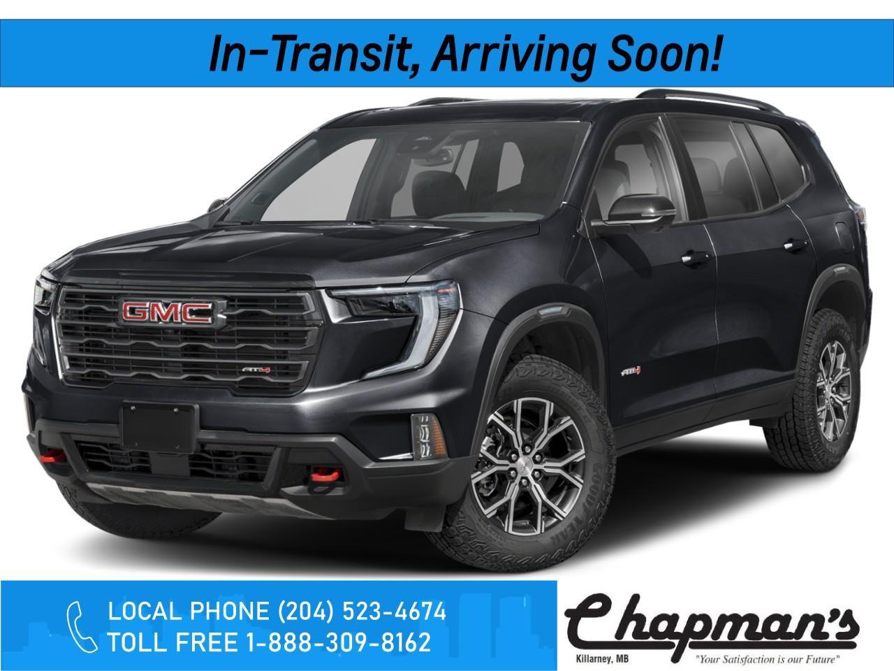 New 2026 GMC Acadia AT4 for sale in Killarney, MB