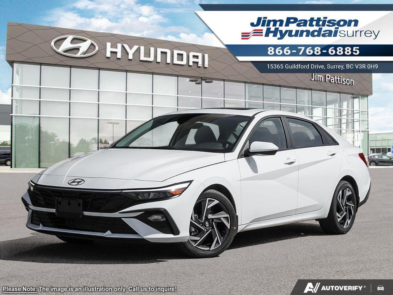 New 2026 Hyundai Elantra Preferred IVT w/Tech Pkg for sale in Surrey, BC