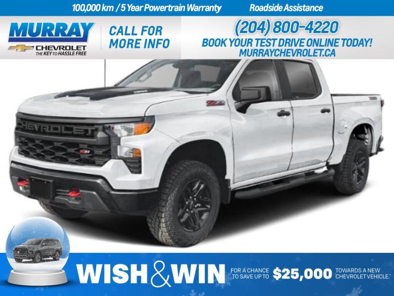 New 2026 Chevrolet Silverado 1500 Custom Trail Boss for sale in Winnipeg, MB