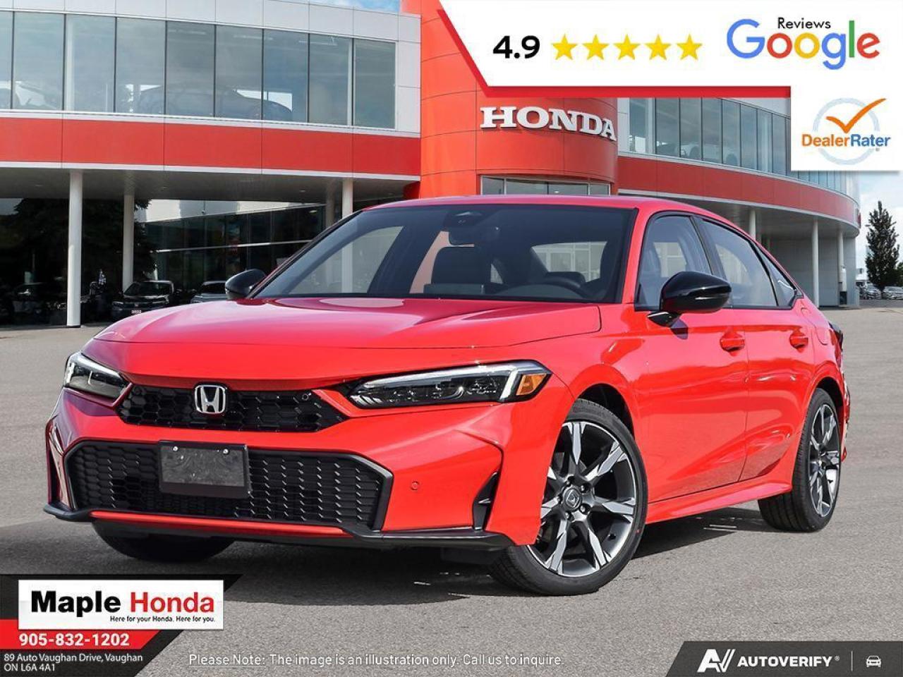 New 2026 Honda Civic Hybrid CIVIC 4D SPT TOUR HY for sale in Vaughan, ON