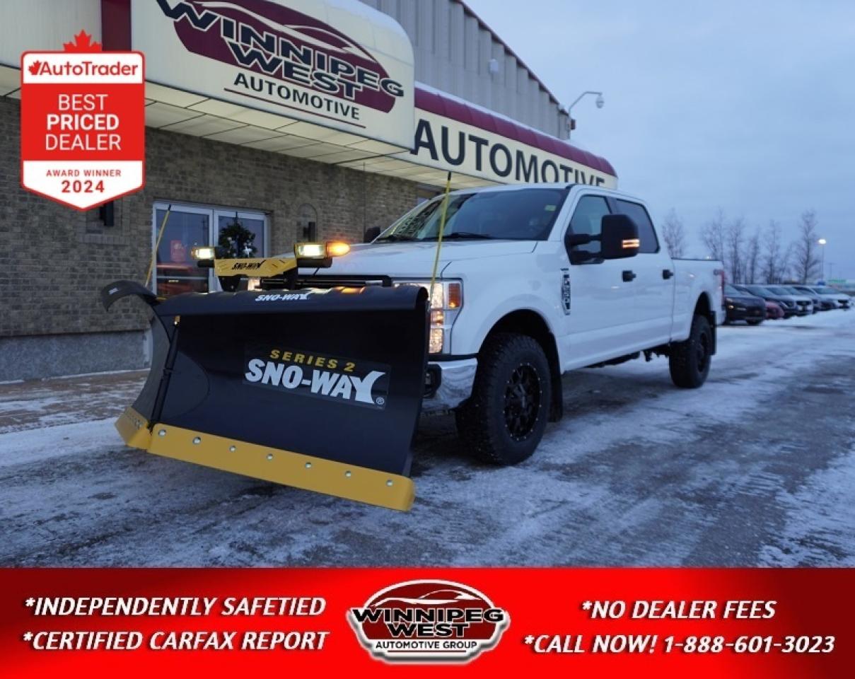 Used 2022 Ford F-250 XLT PREMIUM COMPLETE WITH SNO-WAY V-PLOW!!! for sale in Headingley, MB