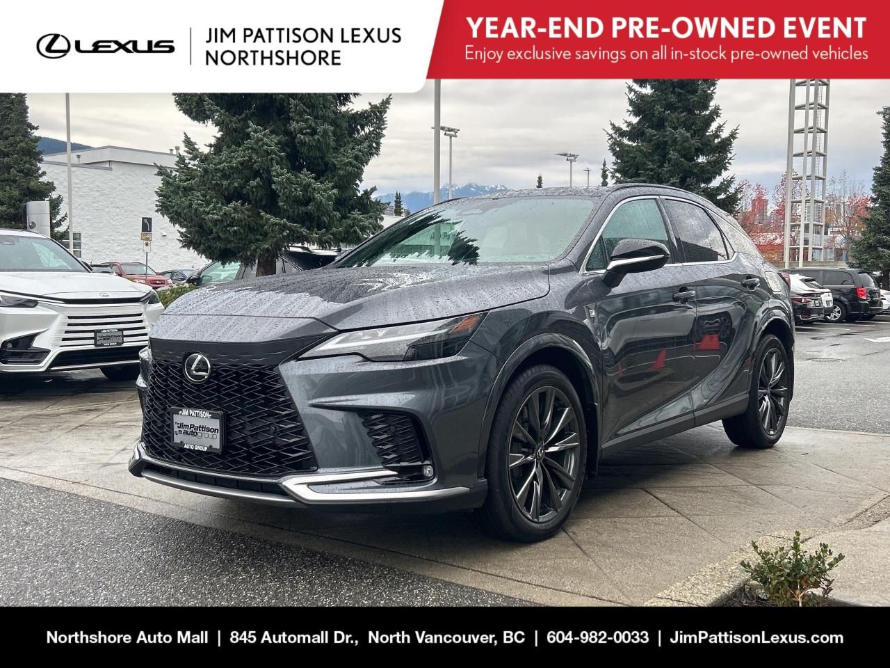 Used 2024 Lexus RX 350 / F-Sport Series 2 / Local Car / One Owner for sale in North Vancouver, BC