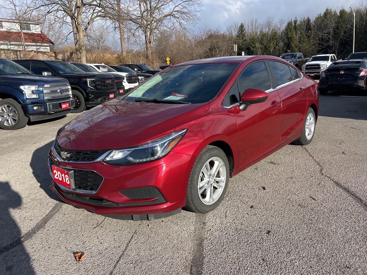 2018 Chevrolet Cruze MANUAL TRANSMISSION, BACK UP CAM, HEATED CLOTH! - Photo #2