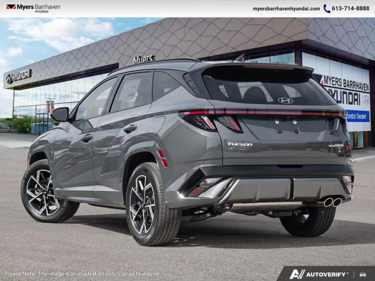 2026 Hyundai Tucson Hybrid N-LINE Photo3